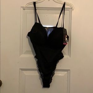 Body Beautiful All in One Shaper Bodysuit NWT